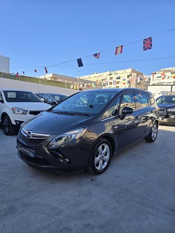 Gris Usado 2016 Opel Zafira Excellence Monovolumen | 6950 € (Precio justo) - Imagen 1/4