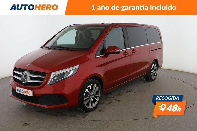 Rojo Usado 2021 Mercedes V300 Avantgarde Monovolumen | 52.999 € (Super precio) - Imagen 1/3