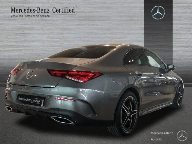 Usado Mercedes CLA200 AMG line 163 CV (119 kW) 2020 Gris montaña