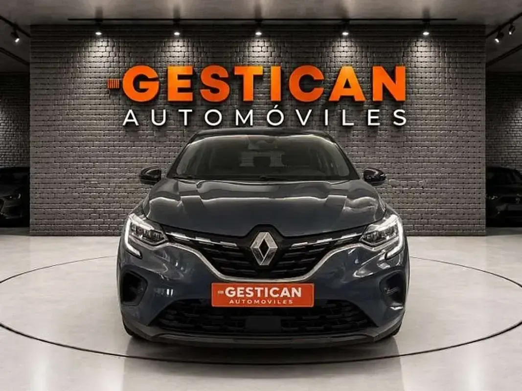 Usado Renault Captur Intens 90 CV (66 kW) 2021 Azul SUV