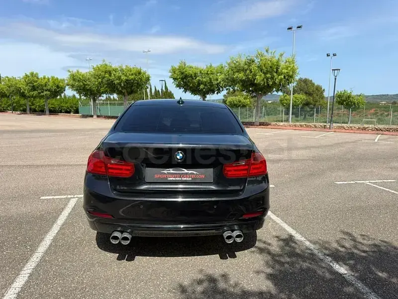 Usado BMW 320 184 CV (135 kW) 2012 Negro Berlina