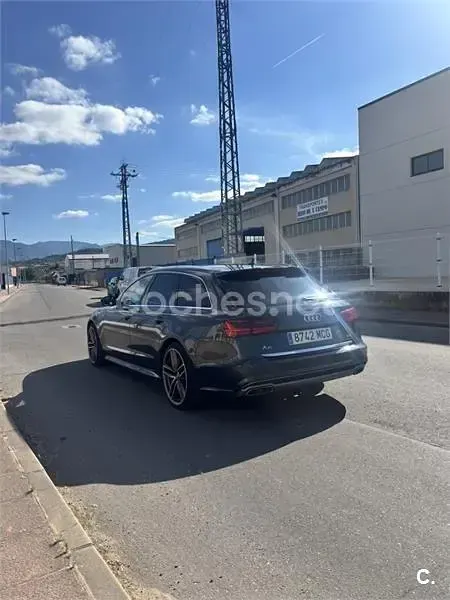 Usado Audi A6 S-Line 272 CV (200 kW) 2016 Azul Familiar