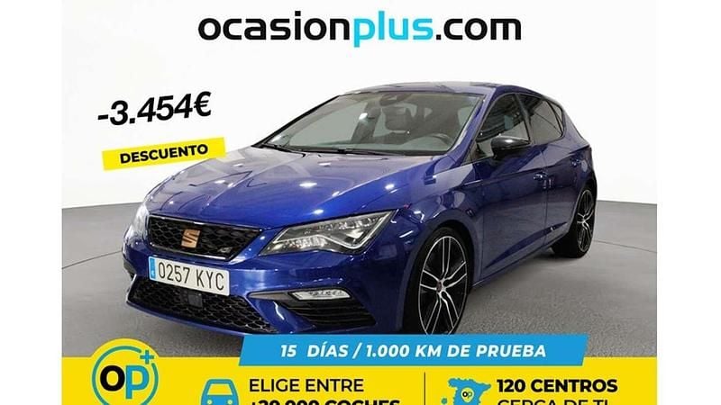 Usado Seat Leon Cupra 290 290 CV (213 kW) 2019 Azul Utilitario
