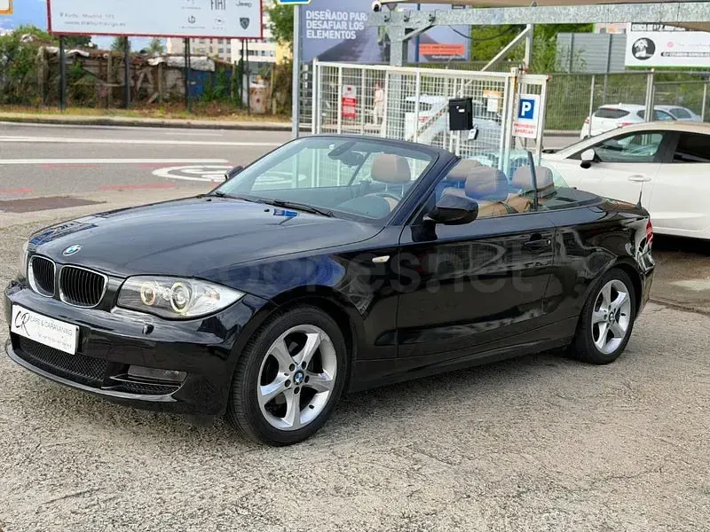 Usado BMW 118 Cabriolet 143 CV (105 kW) 2011 Negro Descapotable
