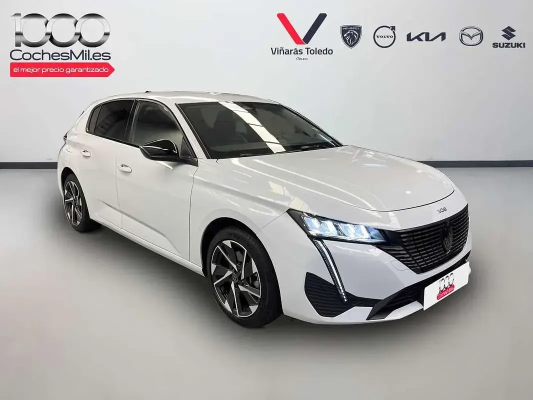 Usado Peugeot 308 Allure 136 CV (100 kW) 2025 Blanco Utilitario