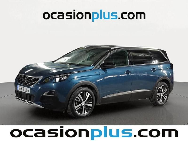 Usado Peugeot 5008 GT 131 CV (96 kW) 2020 Verde Monovolumen