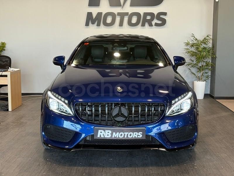 Usado Mercedes C220 170 CV (125 kW) 2018 Azul Coupe