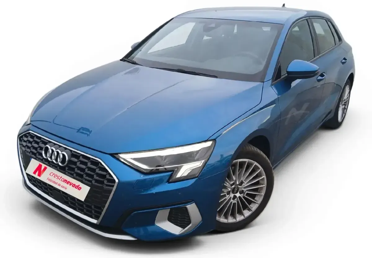 Usado Audi A3 Sportback e-tron Advanced Plus 110 CV (80 kW) 2022 Azul Utilitario