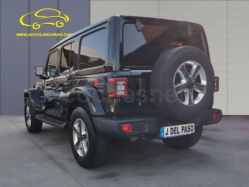 Usado Jeep Wrangler Sahara 200 CV (147 kW) 2020 Negro SUV