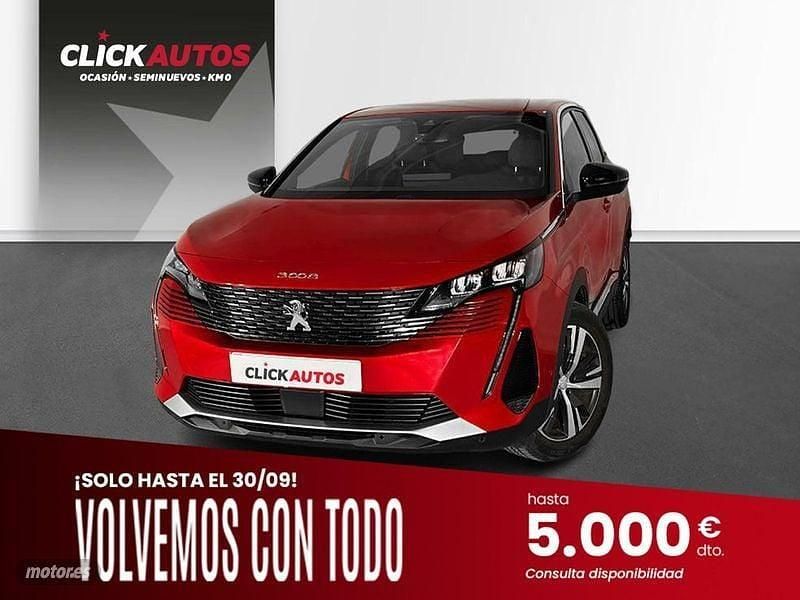 Gris Usado 2023 Peugeot 3008 Allure SUV | 19.050 € (Precio justo) - Imagen 1/4