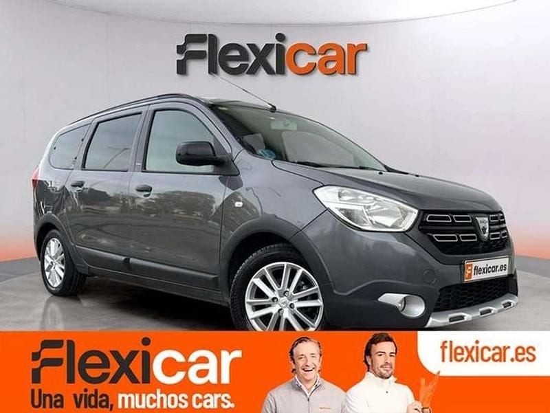 Gris Usado 2018 Dacia Lodgy Monovolumen | 10.290 € (Precio justo) - Imagen 1/4