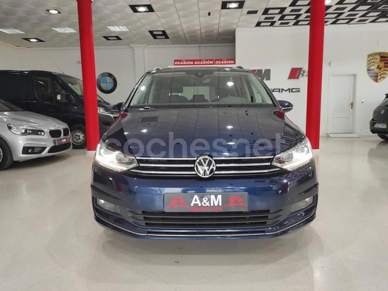 Azul Usado 2021 VW Touran Sportline Monovolumen | 22.990 € (Buen precio) - Imagen 1/4