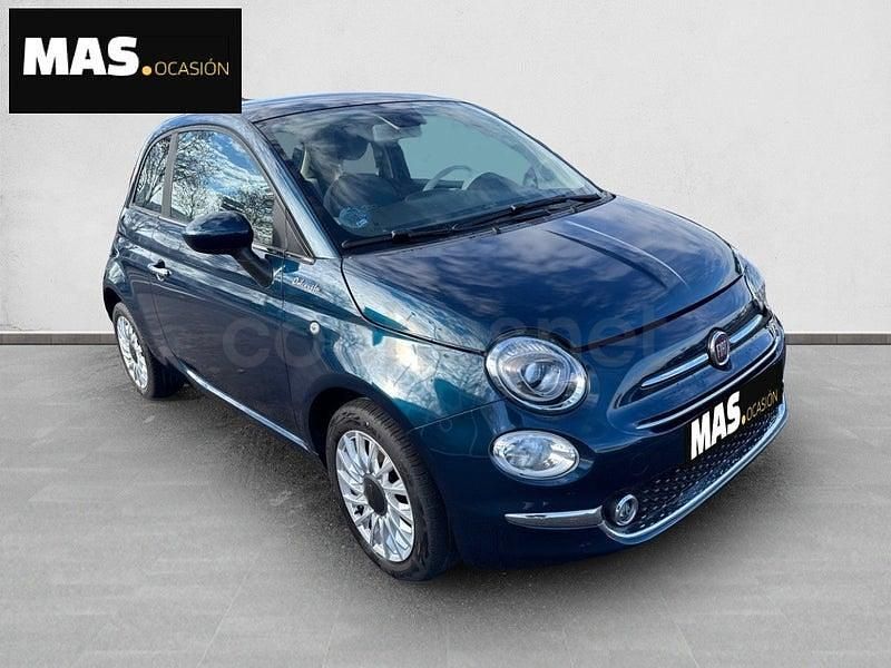 Usado Fiat 500 Dolcevita 70 CV (51 kW) 2022 Azul Berlina