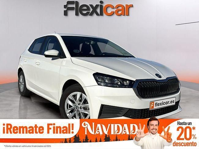 Blanco Usado 2022 Skoda Fabia Ambition Berlina | 14.290 € (Precio justo) - Imagen 1/4
