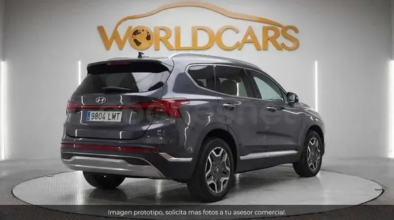 Usado Hyundai Santa Fe Style 230 CV (169 kW) 2021 Negro SUV