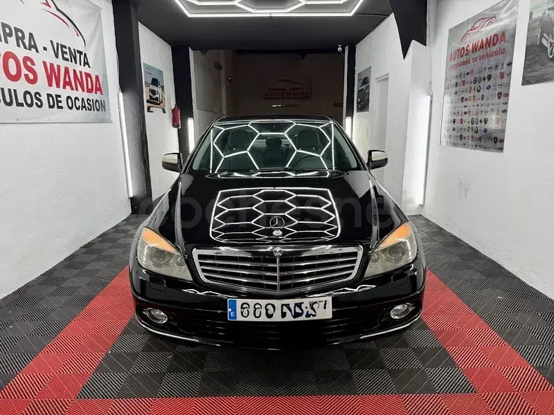 Usado Mercedes C220 Elegance 150 CV (110 kW) 2007 Negro Berlina