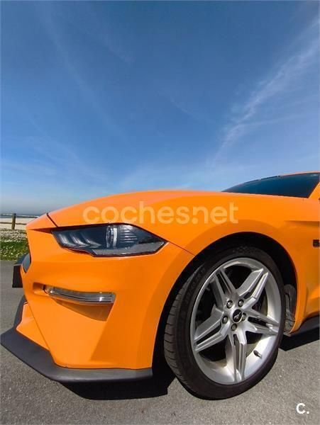 Naranja Usado 2019 Ford Mustang GT Coupe | 41.999 € (Buen precio) - Imagen 1/4