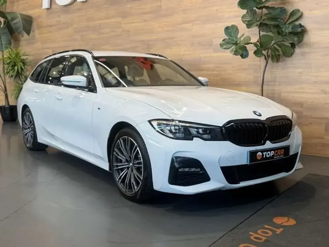 Usado BMW 330 M Sport 286 CV (210 kW) 2021 Blanco Familiar