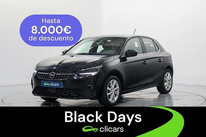Negro Usado 2021 Opel Corsa Elegance Utilitario | 10.290 € (Precio justo) - Imagen 1/4
