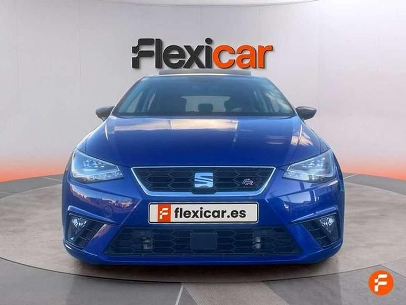Usado Seat Ibiza FR 110 CV (80 kW) 2018 Azul Utilitario