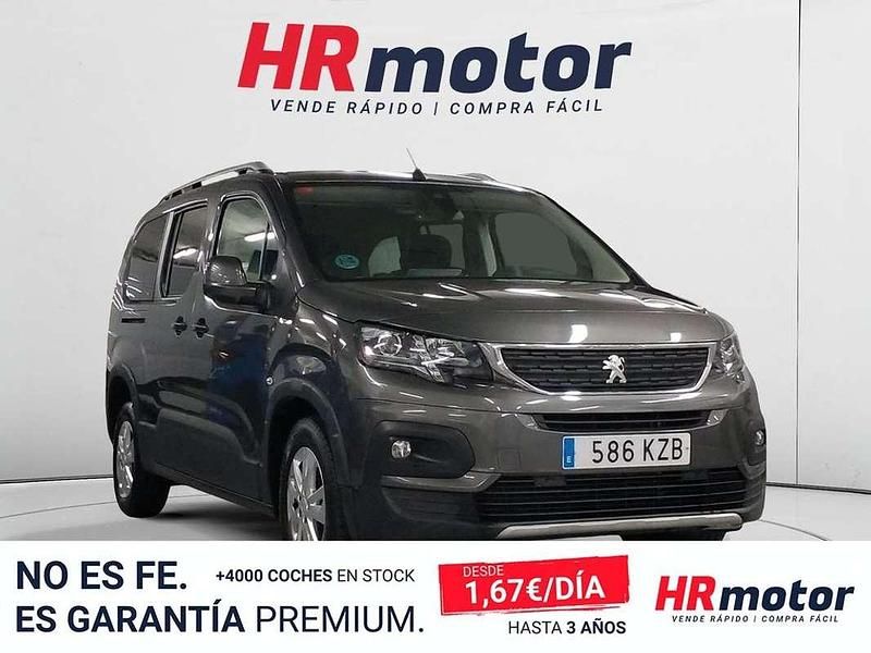 Usado Peugeot Rifter Allure 131 CV (96 kW) 2019 Gris Monovolumen