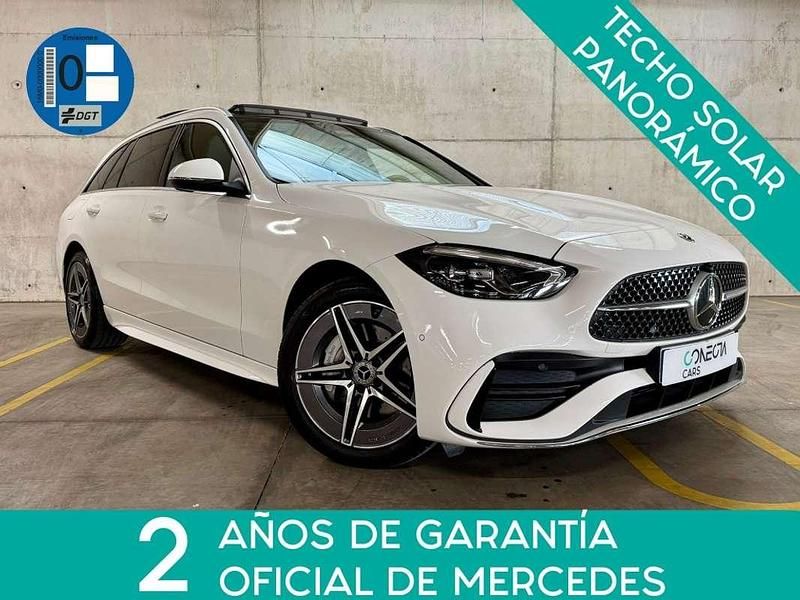 Blanco Usado 2024 Mercedes C300e Familiar | 45.300 € (Super precio) - Imagen 1/4