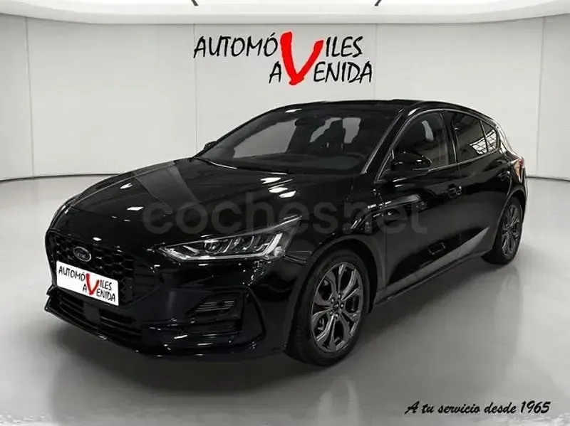 Usado Ford Focus ST-Line X 125 CV (91 kW) 2025 Negro Berlina