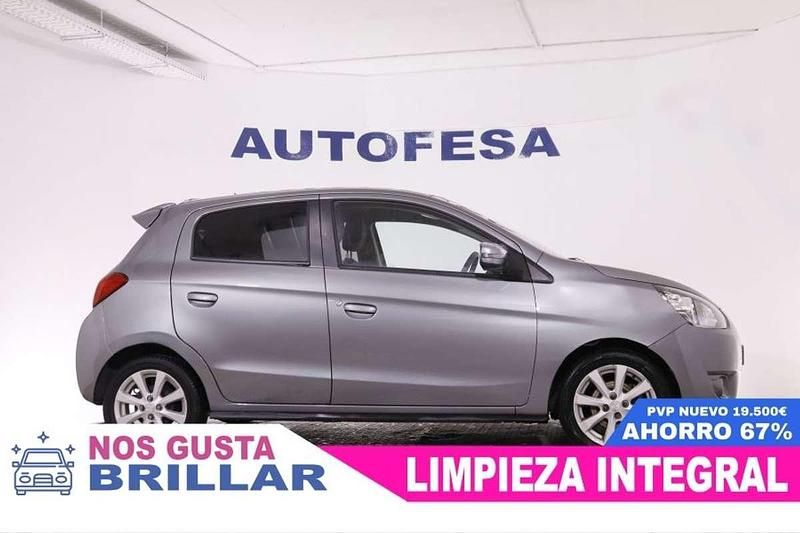 Usado Mitsubishi Space Star Motion 80 CV (58 kW) 2015 Gris Berlina