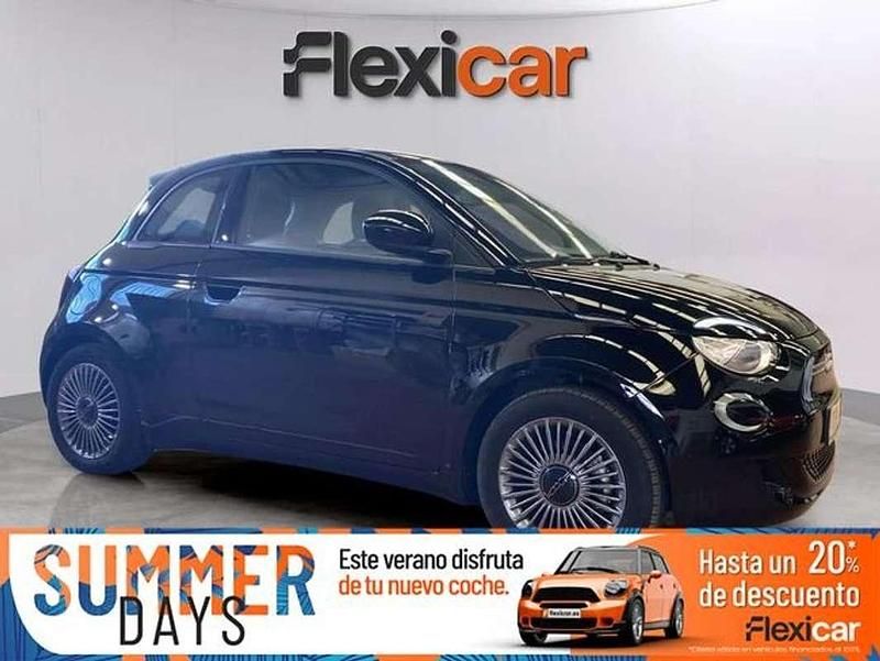 Negro Usado 2022 Fiat 500e Icon Berlina | 12.390 € (Super precio) - Imagen 1/4