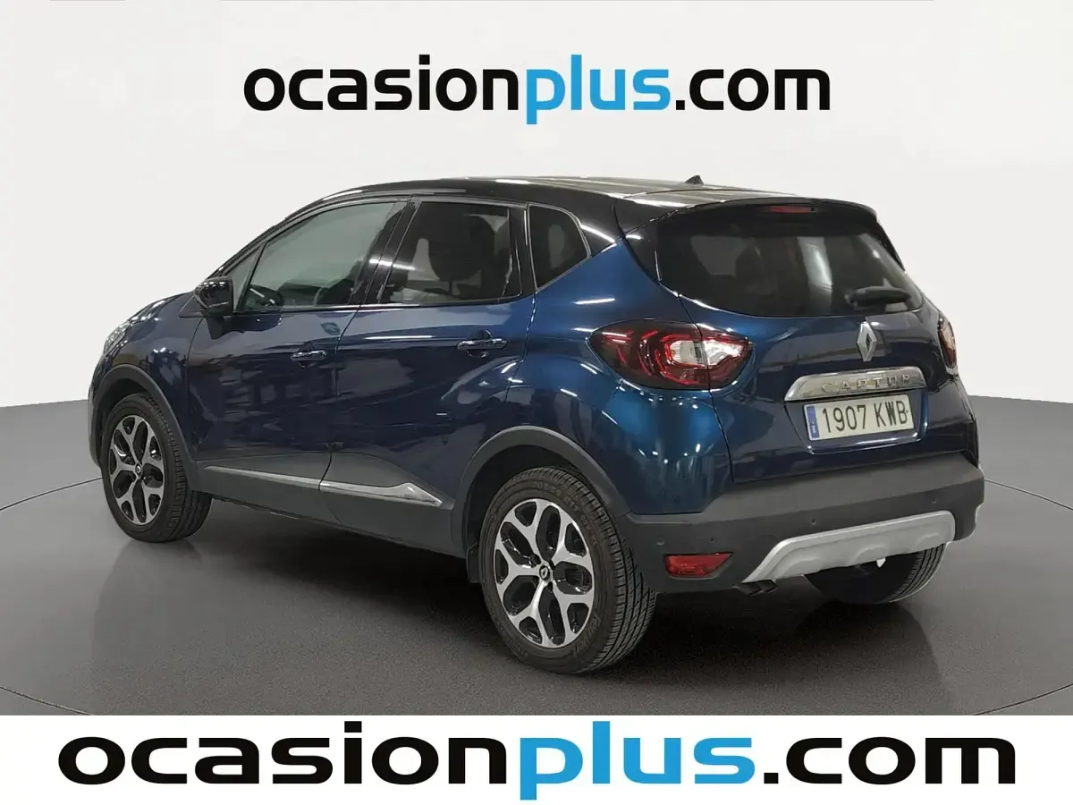 Usado Renault Captur Zen 131 CV (96 kW) 2019 Azul SUV