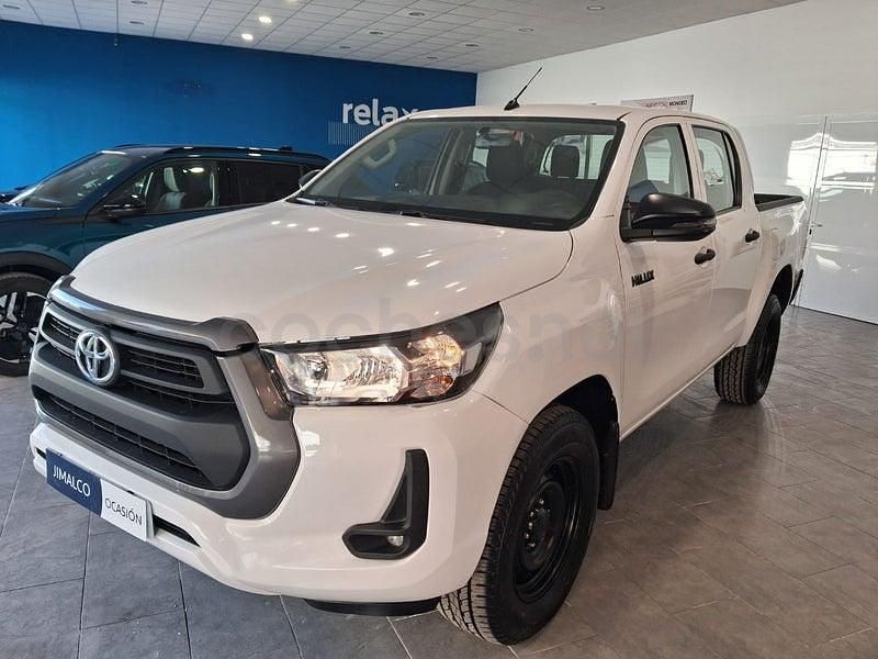 Usado Toyota HiLux 150 CV (110 kW) 2021 Blanco Pickup/Camioneta