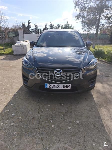 Usado Mazda CX-5 Luxury 150 CV (110 kW) 2015 Gris / plata SUV