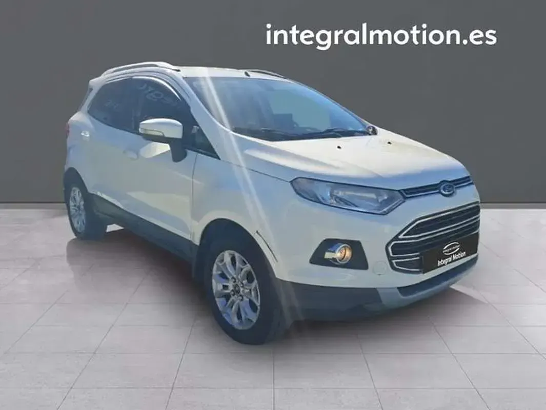 Usado Ford Ecosport Titanium 95 CV (69 kW) 2016 Blanco SUV