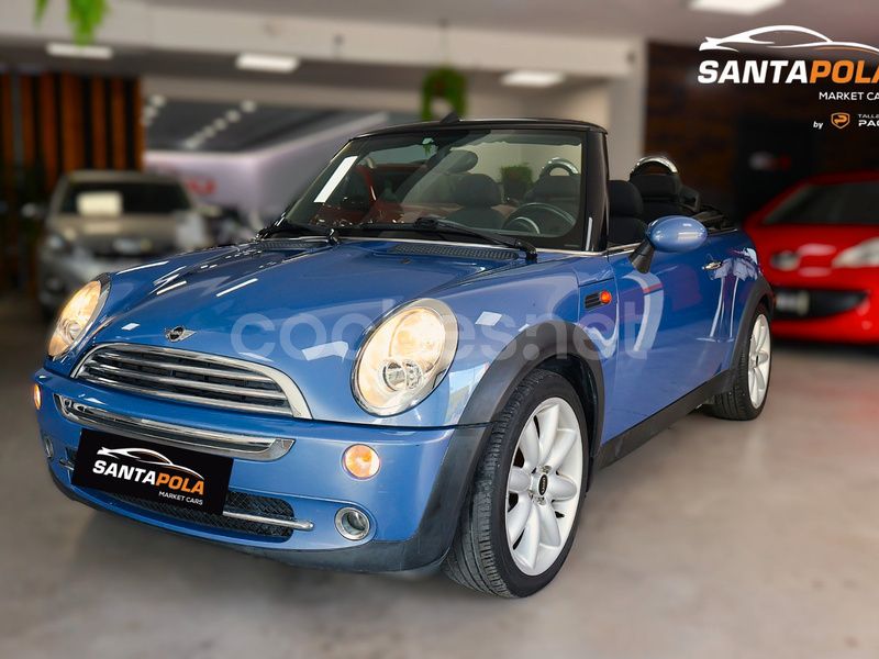 Azul Usado 2005 Mini Cooper Cabriolet Descapotable | 8999 € (Un poco caro) - Imagen 1/4