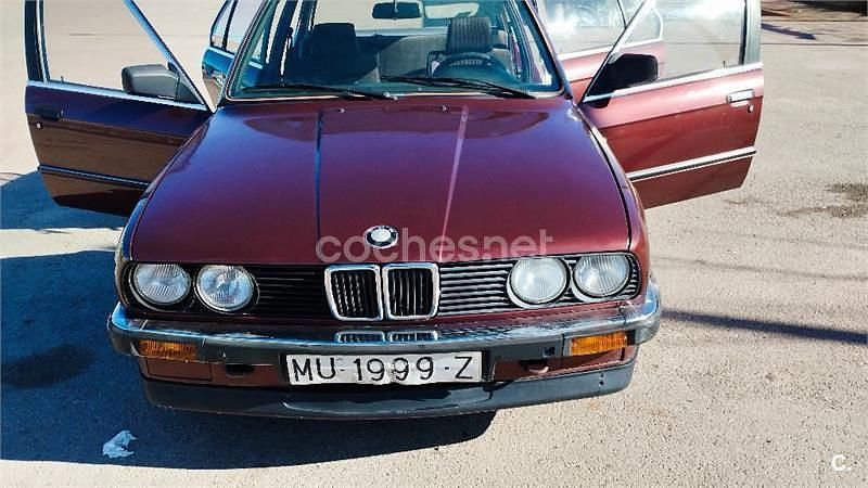Usado BMW 316 90 CV (66 kW) 1987 Granate Berlina