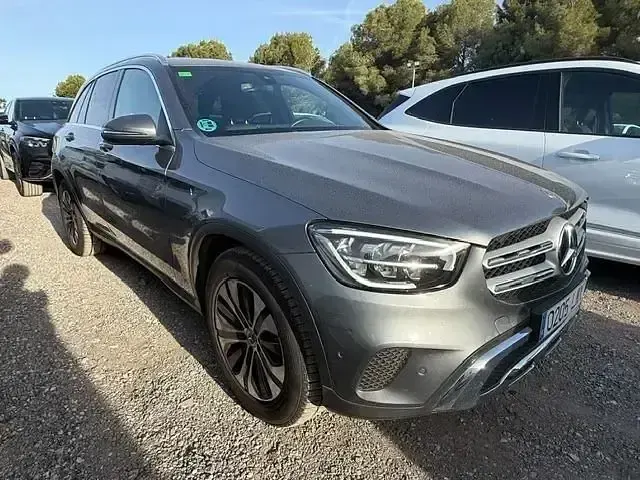 Usado Mercedes GLC220 194 CV (142 kW) 2022 Gris SUV