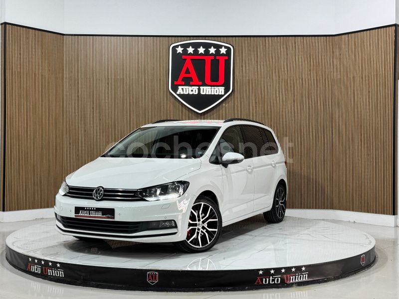 Blanco Usado 2019 VW Touran Sportline Monovolumen | 21.500 € (Precio justo) - Imagen 1/4