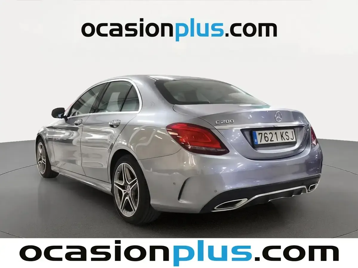 Usado Mercedes C200 184 CV (135 kW) 2018 Gris Berlina
