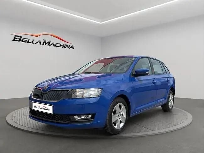 Usado Skoda Rapid Ambition 90 HP (66 kW) 2018 Azul Citadino