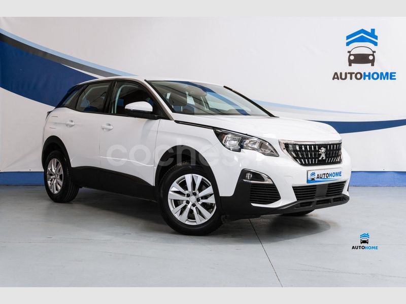 Blanco Usado 2018 Peugeot 3008 Active SUV | 14.290 € (Buen precio) - Imagen 1/4