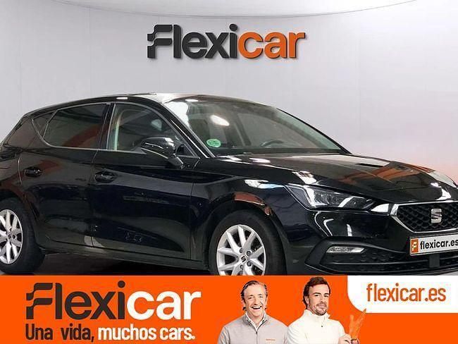 Usado Seat Leon Style 115 CV (84 kW) 2020 Negro Berlina