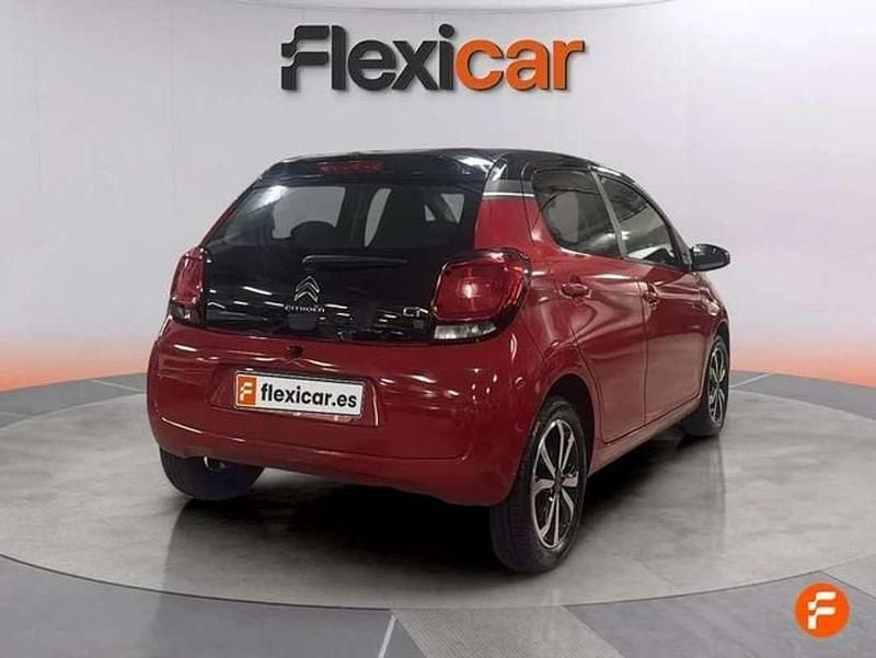 Usado Citroën C1 Shine 72 CV (52 kW) 2019 Rojo Utilitario