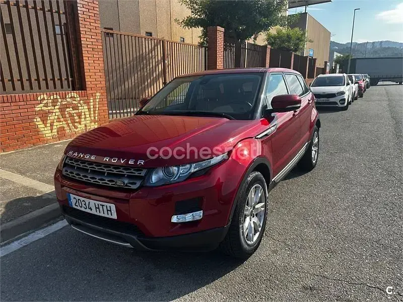 Usado Land Rover Range Rover evoque Pure 150 CV (110 kW) 2013 Rojo SUV