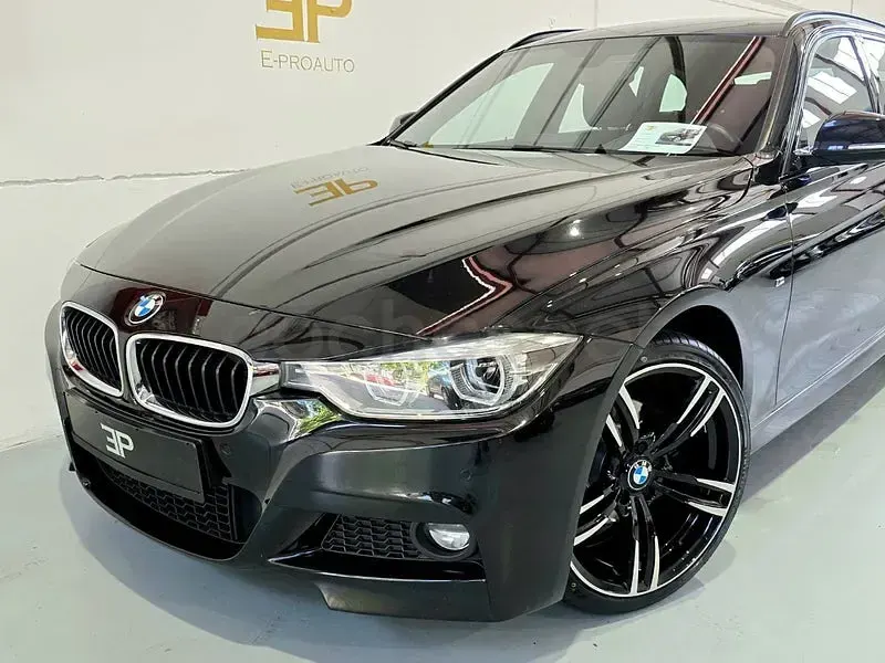 Usado BMW 320 Shadowline 190 CV (139 kW) 2016 Negro Familiar