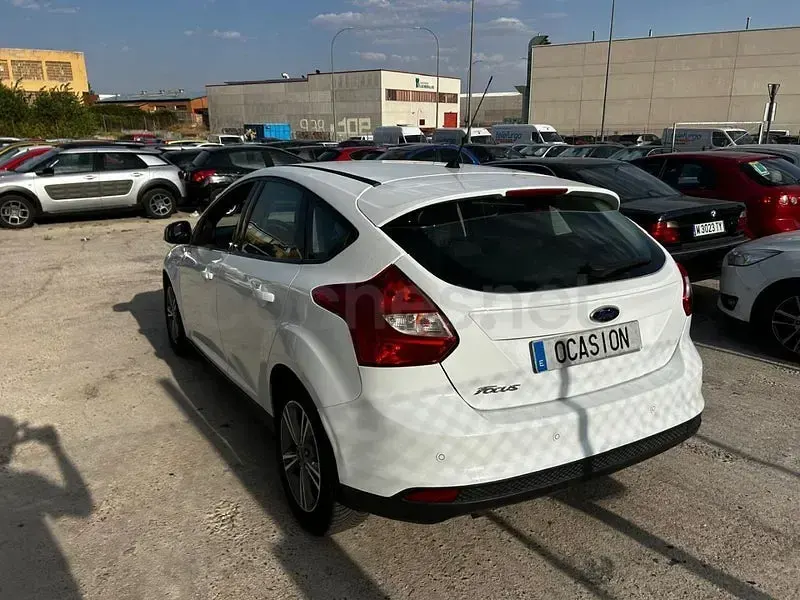 Usado Ford Focus Trend 125 CV (91 kW) 2013 Blanco Berlina