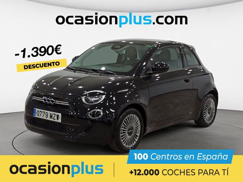 Negro Usado 2023 Fiat 500e Icon Utilitario | 14.800 € (Buen precio) - Imagen 1/4