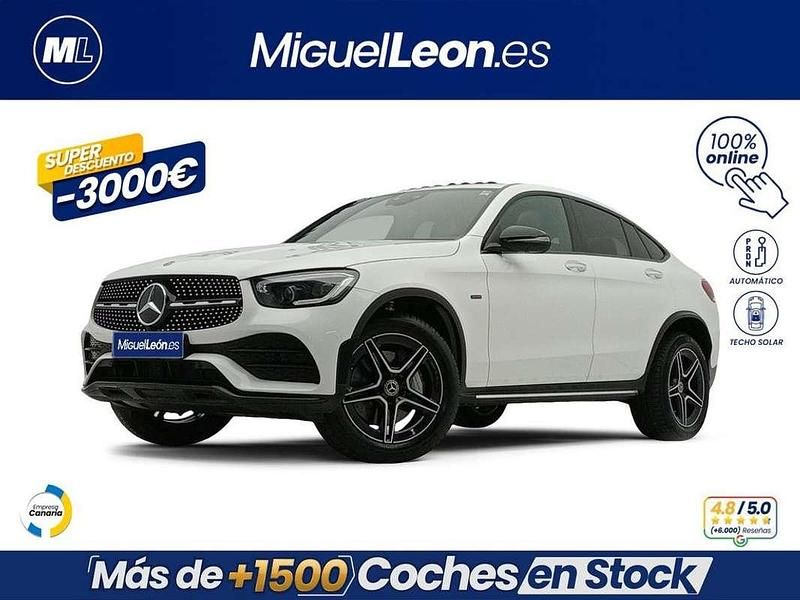 Usado Mercedes GLC300e 333 CV (244 kW) 2021 Blanco SUV
