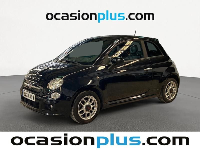 Negro Usado 2015 Fiat 500 S Utilitario | 8500 € (Precio justo) - Imagen 1/4