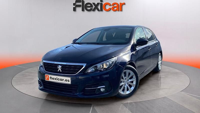 Usado Peugeot 308 Style 131 CV (96 kW) 2020 Azul Utilitario
