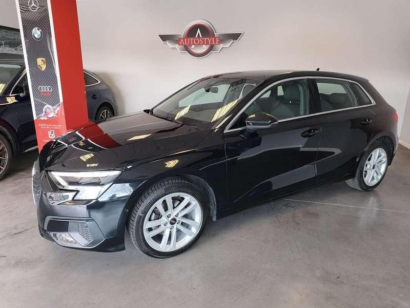 Usado Audi A3 Sportback 150 CV (110 kW) 2022 Negro Utilitario